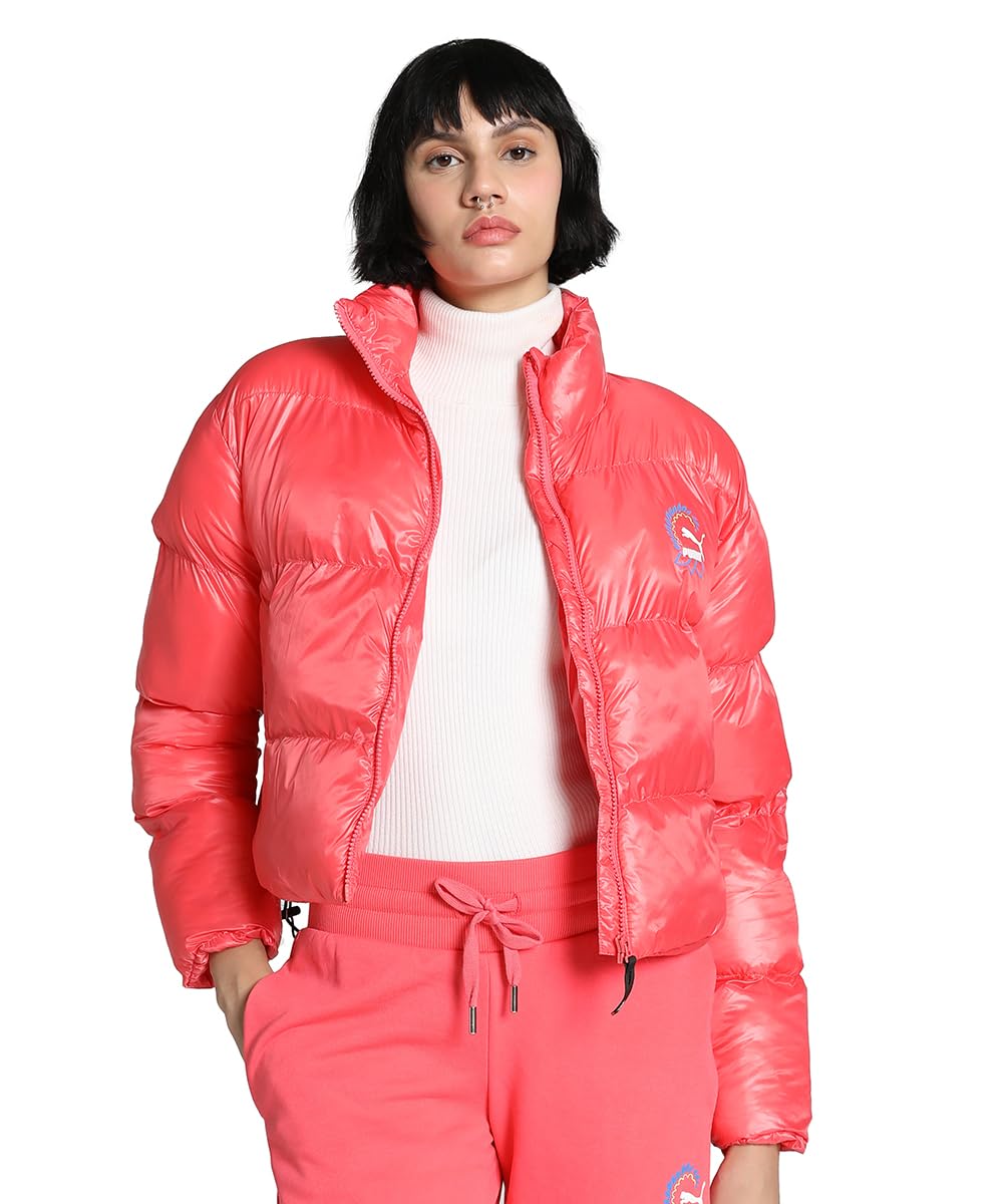 Nylon Womens Standard Length Jacket-image-39