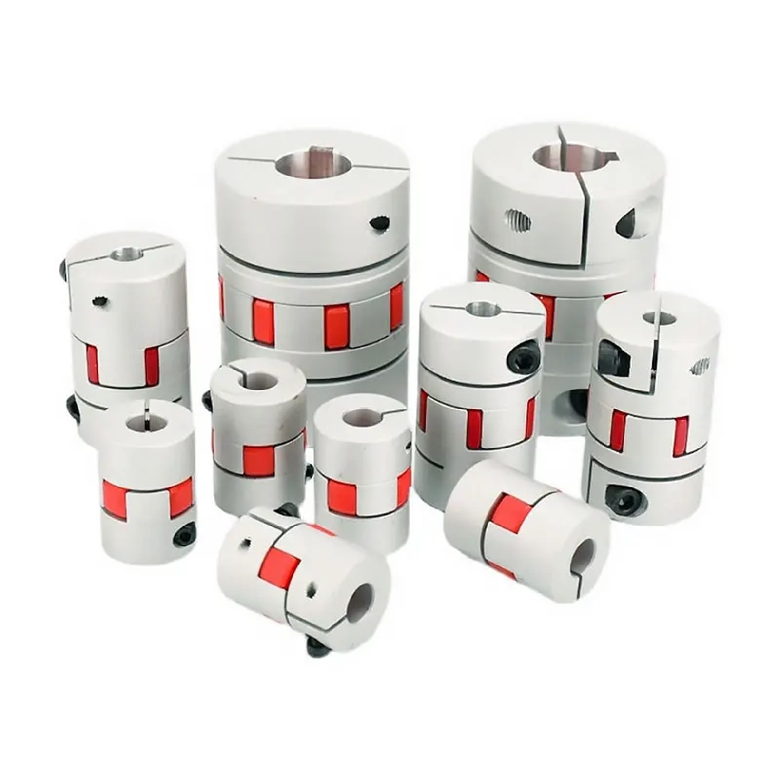 Connecteur de moteur d'accouplement d'arbre flexible en aluminium à 3 mâchoires XB45*65 D45L65 10/12/14/16/18/20 mm, 1 pièce(14x25mm)