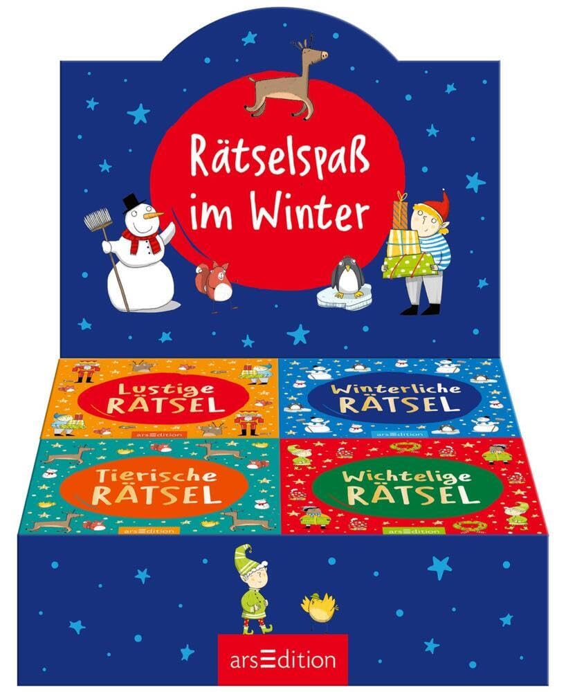 Display Rätselspaß im Winter: Mit 4 x 10 Ex.