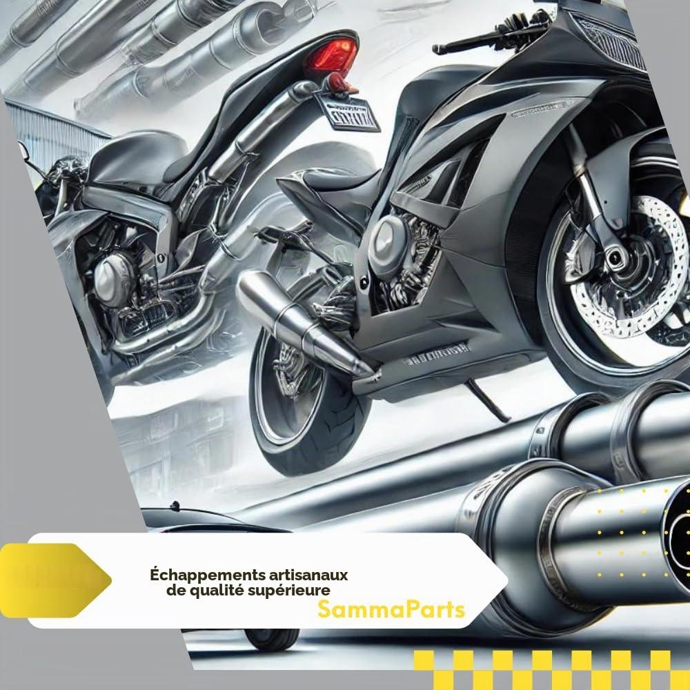 Tuyau en acier inoxydable pour échappement automobile - Diamètre 63,5 mm, épaisseur 1,5 mm, 1 mètre - Tube rond pour silencieux avec trou modulaire et installation facile - SAMMA PARTS