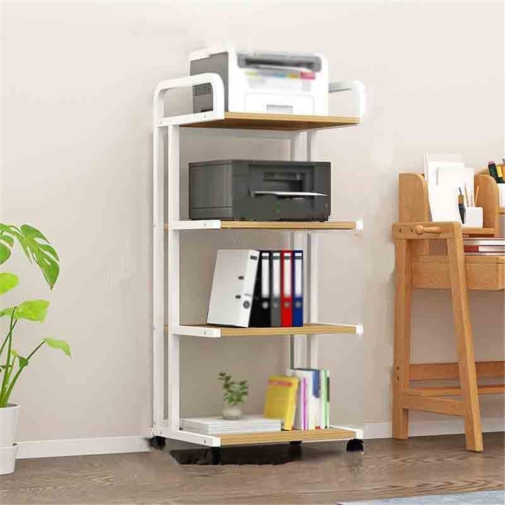 Soporte Ajustable para Impresora Estante de Almacenamiento Oficina diseño mínimo Estante móvil pie múltiples Capas Impresora
