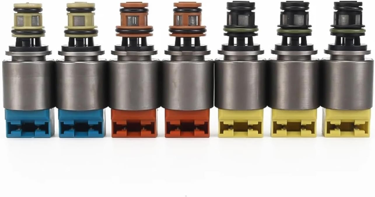 7 PCS/SET 6HP21 Transmission Solenoid Valve Kit Compatible For BWM Compatible For AUDI Compatible For HYUNDAI 2007-2010 Car Accessories