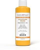 Vista 485 de Aceite de fragancia de jazmín egipcio de 4 oz. Aceite perfumado I Perfume I Aceite para la piel. Proyectos de bricolaje como velas, bombas de baño