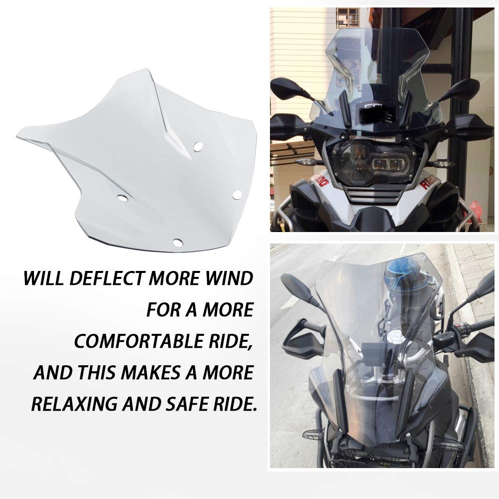 Seiten-Windschutz Für BMW R1200/1250 GS Adventure – Aus Acryl, Klar Oder Getönt