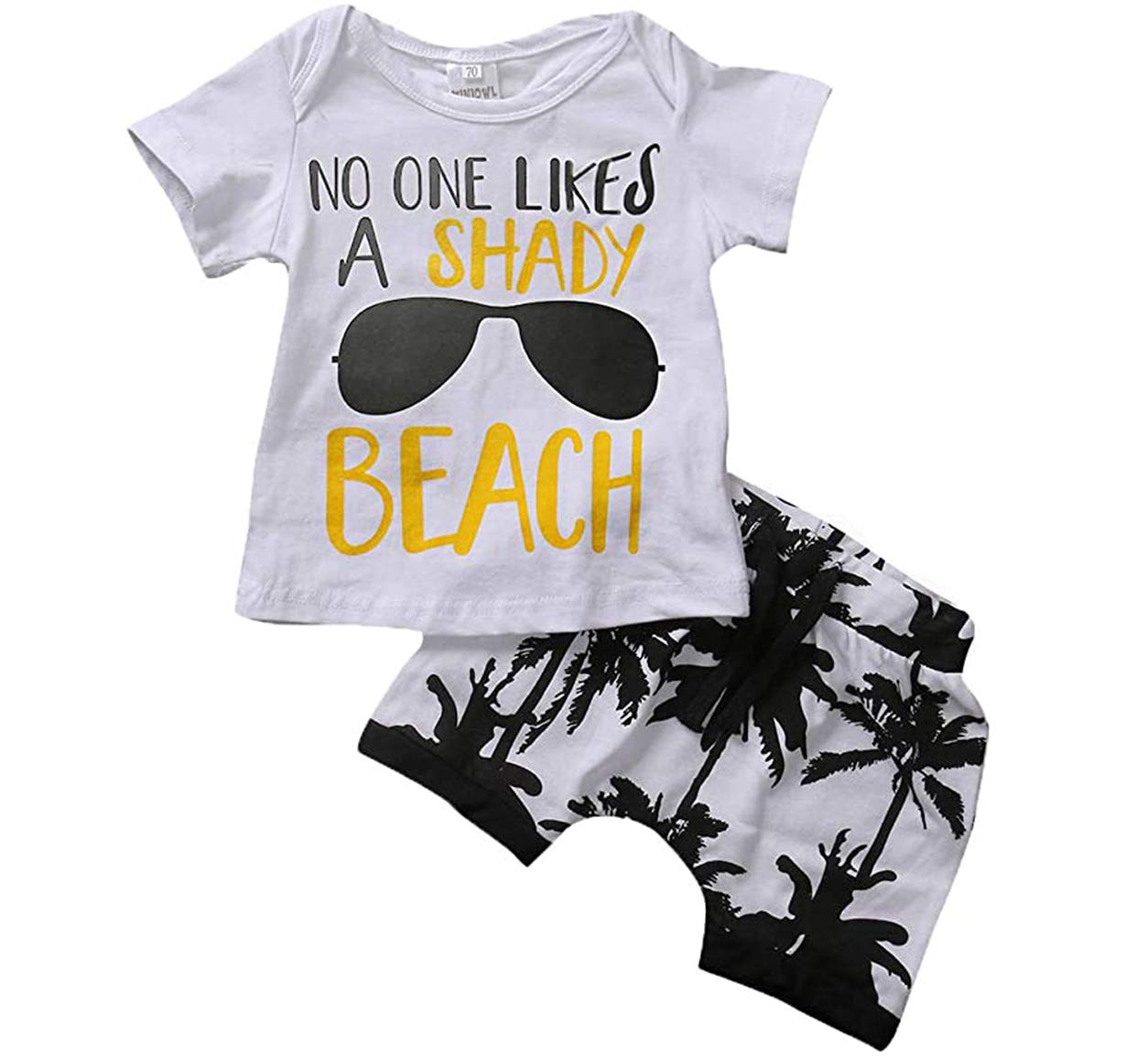 Toddler Baby Boy Shorts Clothes Set,Summer Cartoon Letter Printed T Shirt Tops+Camouflage Dinosaur Shorts Outfits Set