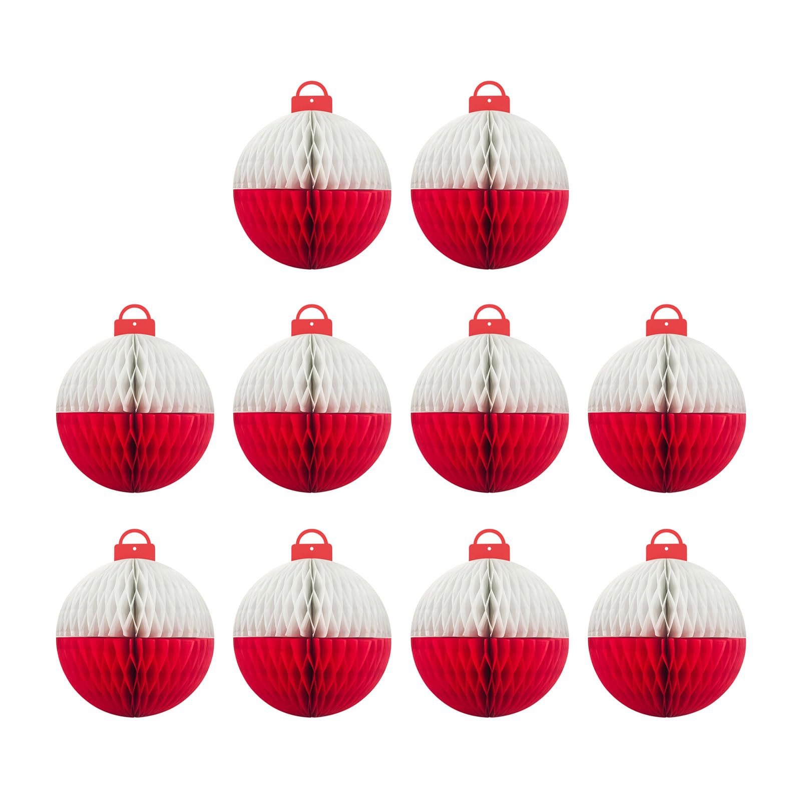 Elnwnnkc 10Pieces Elegant Bobber Paper Sphere Ornament for Fishermen Themed Party Table and Ceiling Decorations Fishing Parties Decorations