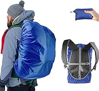 Vista 13 de Frelaxy - Funda impermeable para mochila, nivel de impermeabilidad de 10000 mm, estructura multicapa ultrarresistente mejorada, correa con hebilla