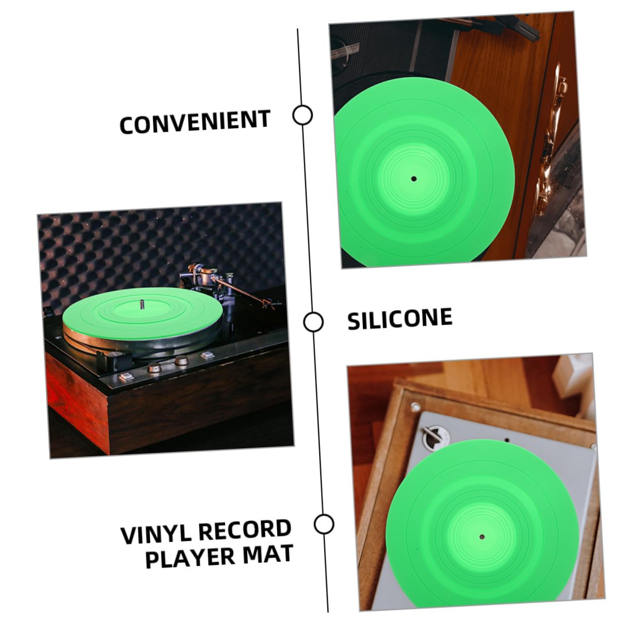 2pezzi Tappetini Antistatici Per Protezione Per Per Stabilità e Del Disco