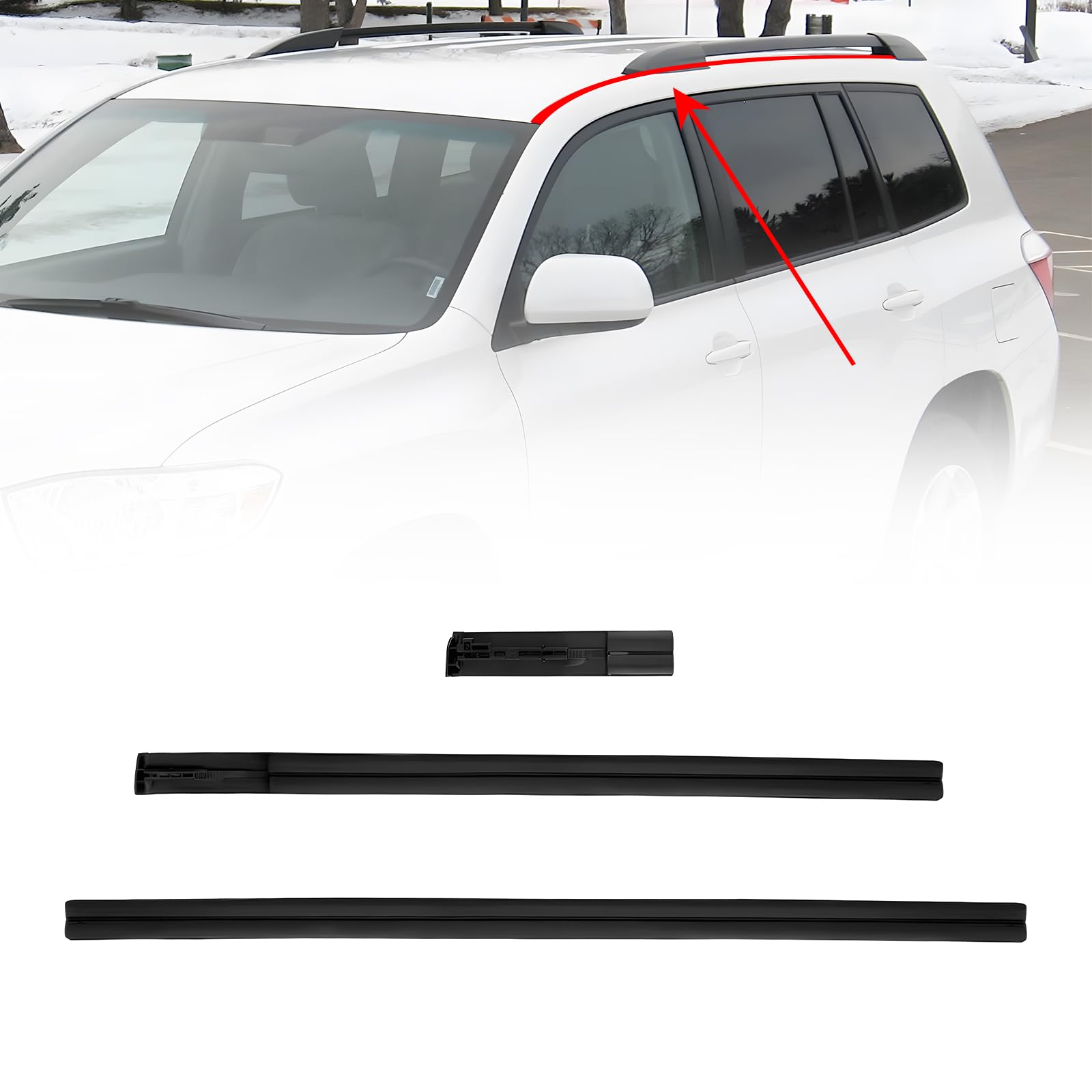 Amazon.com: Left Roof Drip Side Finish Molding Fits for 2008-2013