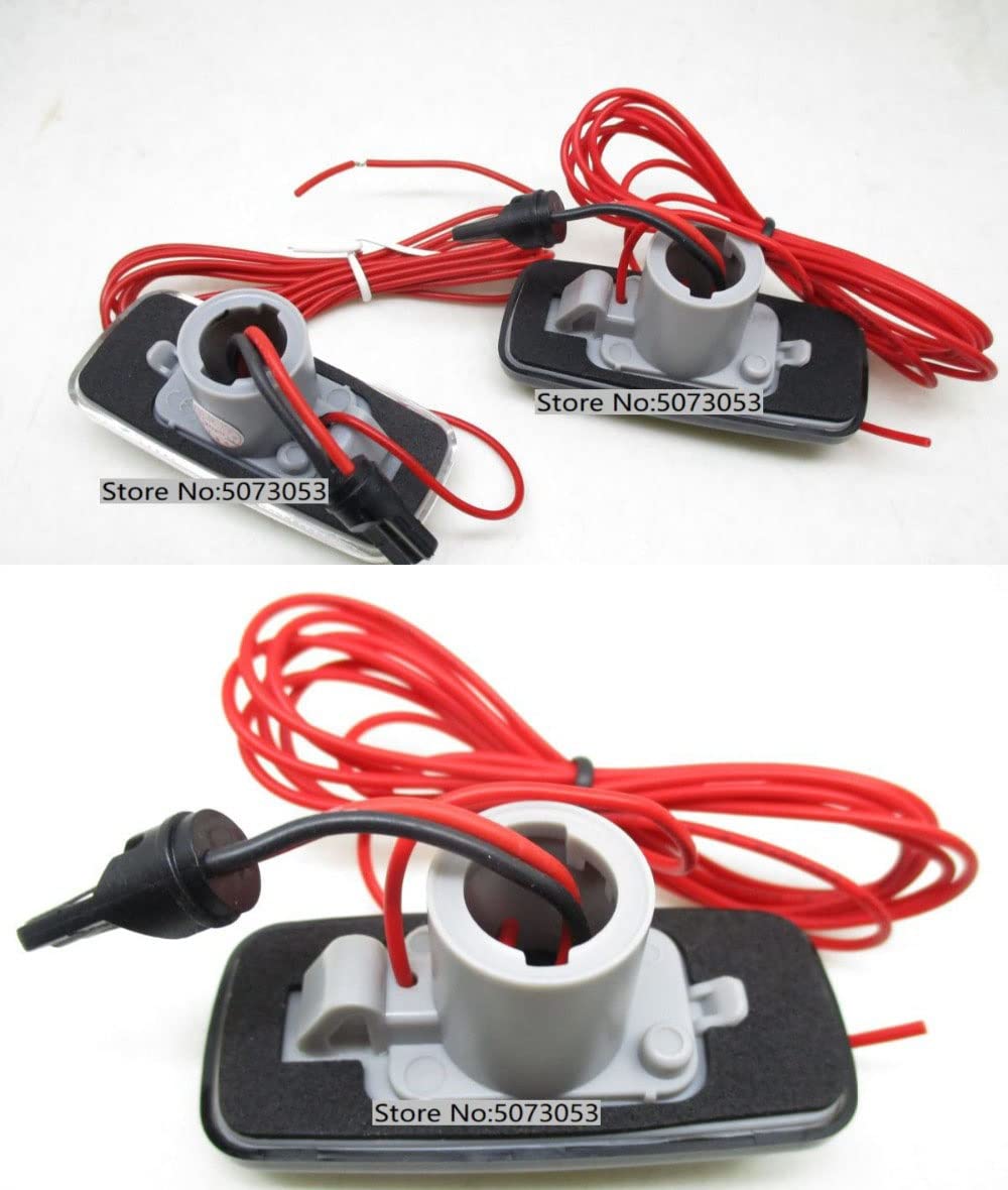 Indicatori di direzione dinamici a LED Per Jeep Per Patriot Per Compass Per Commander Per Liberty Per Cherokee Side Maker Indicatore Di Direzione Dinamico A LED Per Auto(Crystal white