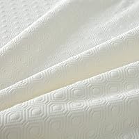 Vista 3 de Protector de Colchón de Bambú y Viscosa Kingnex para Cama Individual, Refrigerante, Impermeable, Transpirable, Silencioso, Ajustado, Funda de Colchón