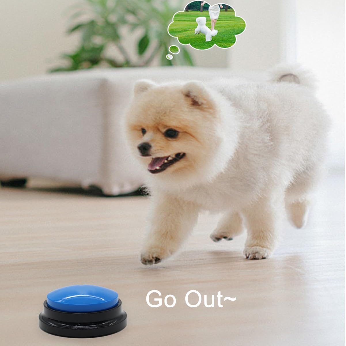 Botones para Perros Hablar, tablero de sonido para perros, botones de perro parlante, botones de entrenamiento de perros grabables por voz de los años 30, juego de iniciación de botones de habla para