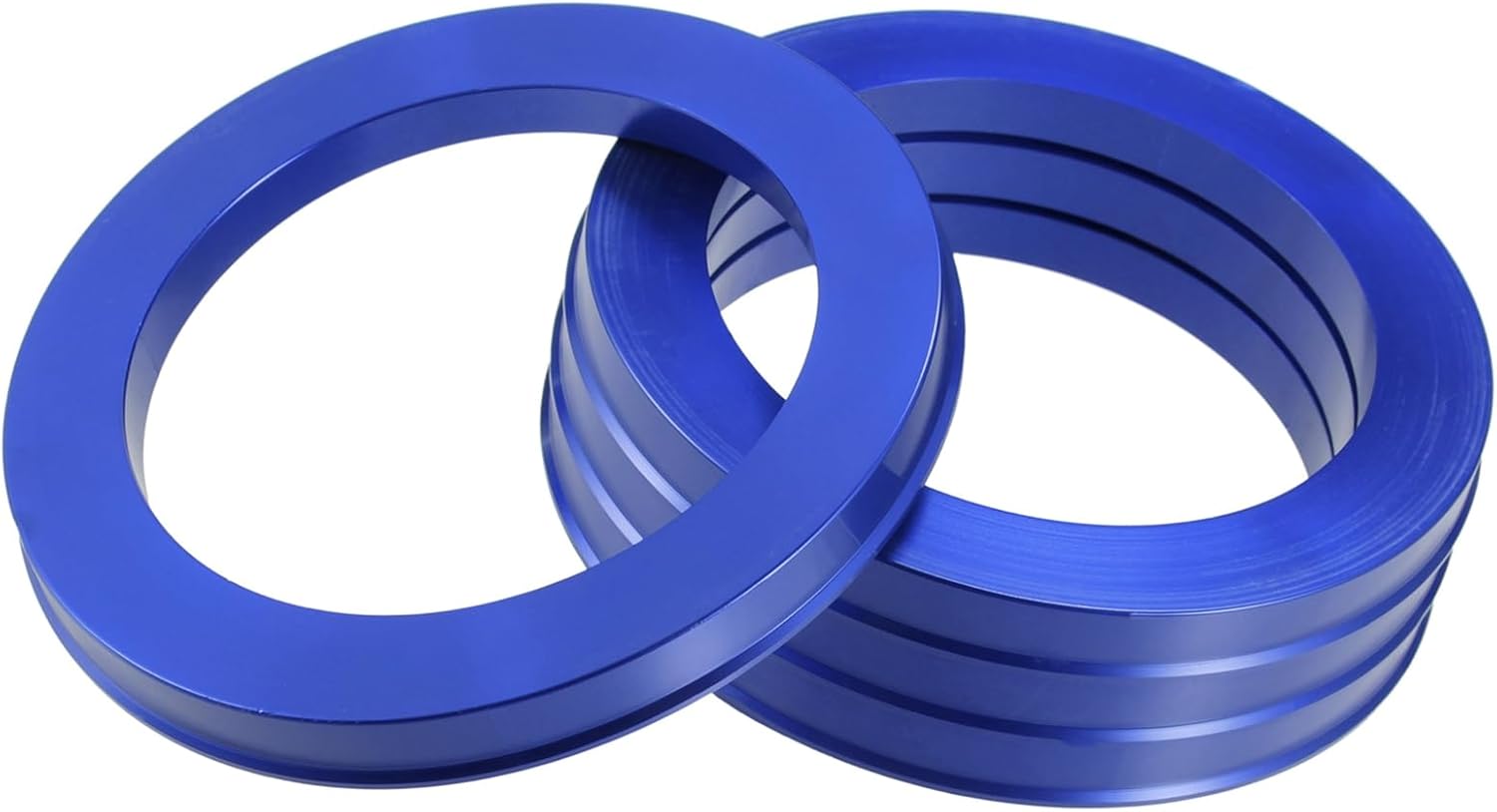 Car Hub Centric Rings OD 106mm to ID 78.1mm Hub Centric Rings Wheel Bore Center Spacer Aluminum Alloy Blue (Set of 4) Durable Material
