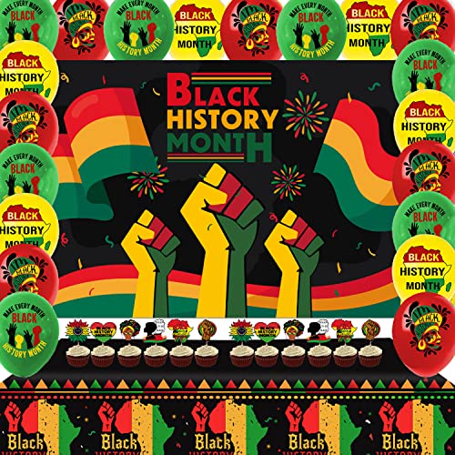 Black History Month Themed Party Supplies Black History Month Backdrop