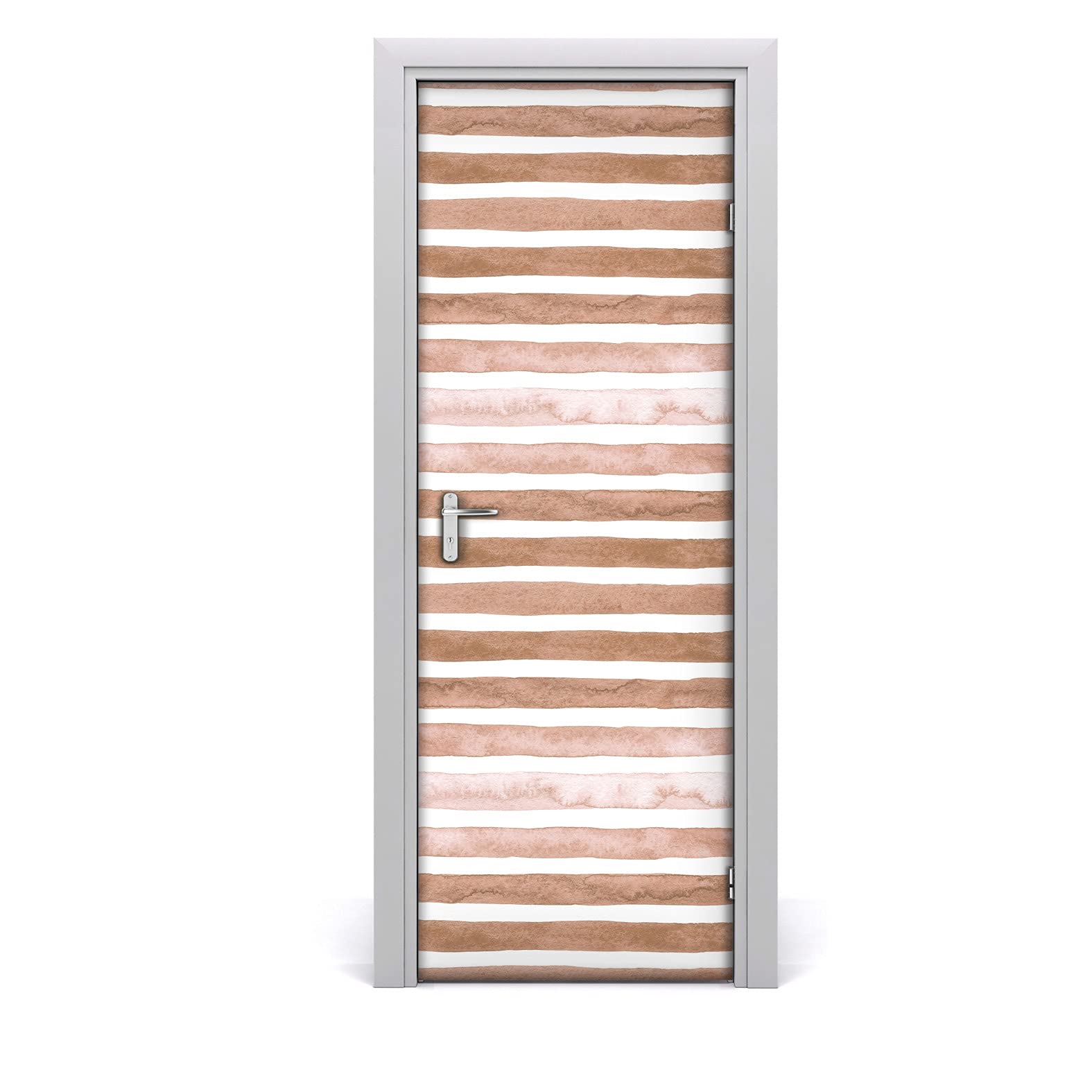 Autocollant de porte 85x200cm Coloray papier peint Magic-Stick bande brune