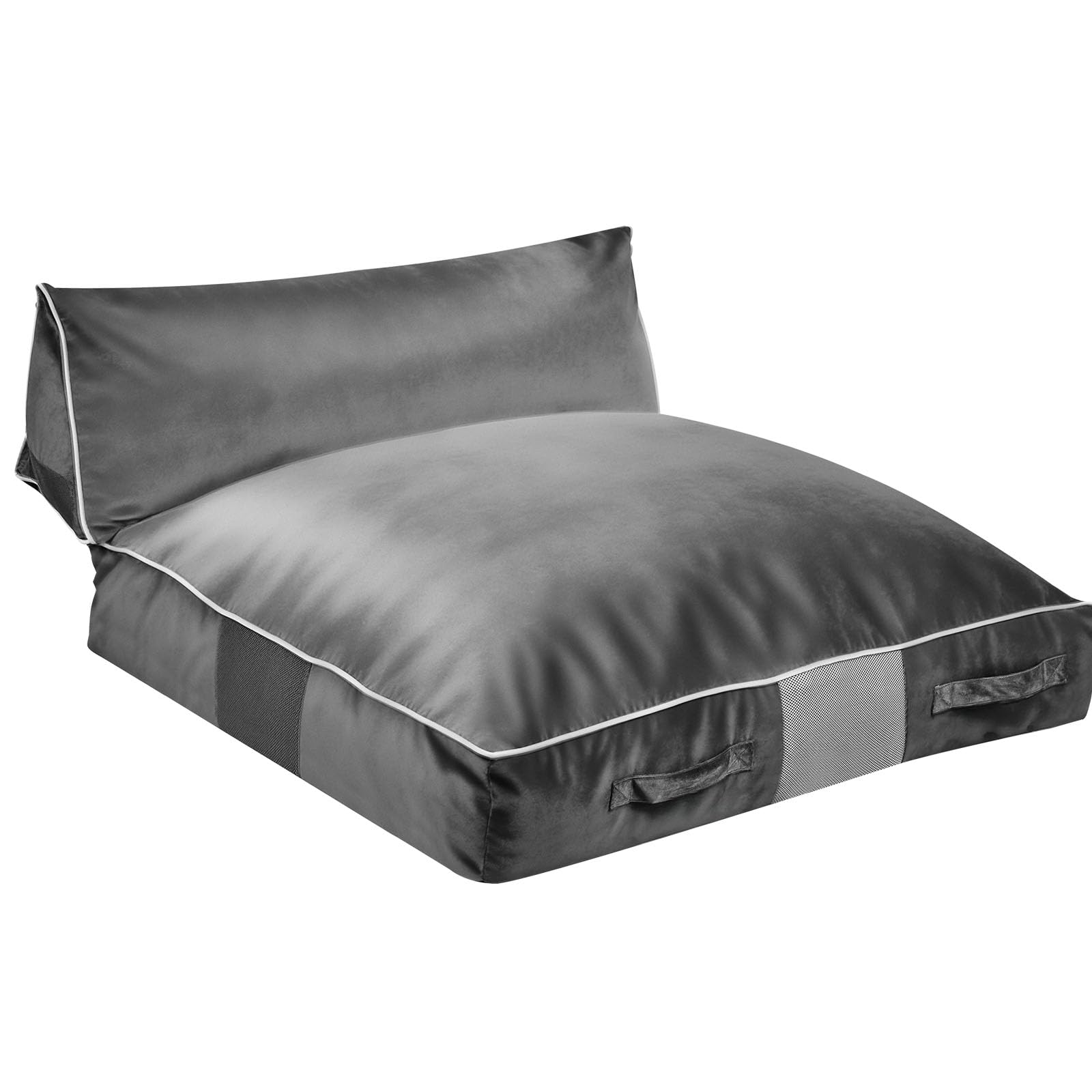 VEVOR Crashpad 150 x 137 cm, Kindermatte mit Schaumstoffblöcken & Waschbarem Bezug, Weiche Schaumstoff-Landezone, Riesenkissenmatte, Ausstattung für Sinnesräume zum Springen Entspannen Spielen