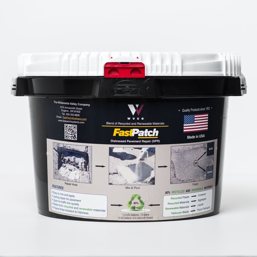 FASTPATCH DPR Rapid Concrete Repair 3-Gal Kit - Polymeric Concrete Patch