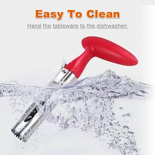 Miniatura 6 de Descorazonador de manzana de alta calidad, herramienta de descorazonador de manzana resistente para eliminar hoyos, removedor de núcleo de fruta de