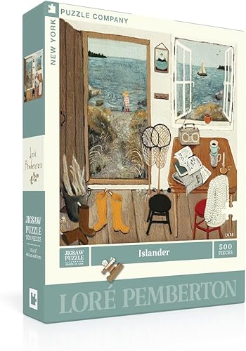 New York Puzzle Company - Loré Pemberton Islander - Rompecabezas de 500 piezas