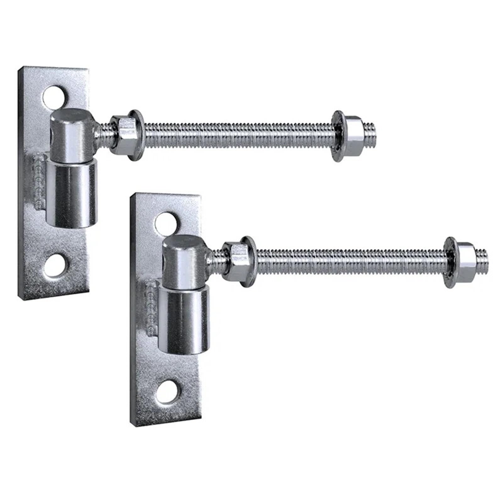 Gate Hinges Heavy Duty Wood Fence,J Bolt Hinge for Fence,Steel Welded Farm Gate, 8Inch