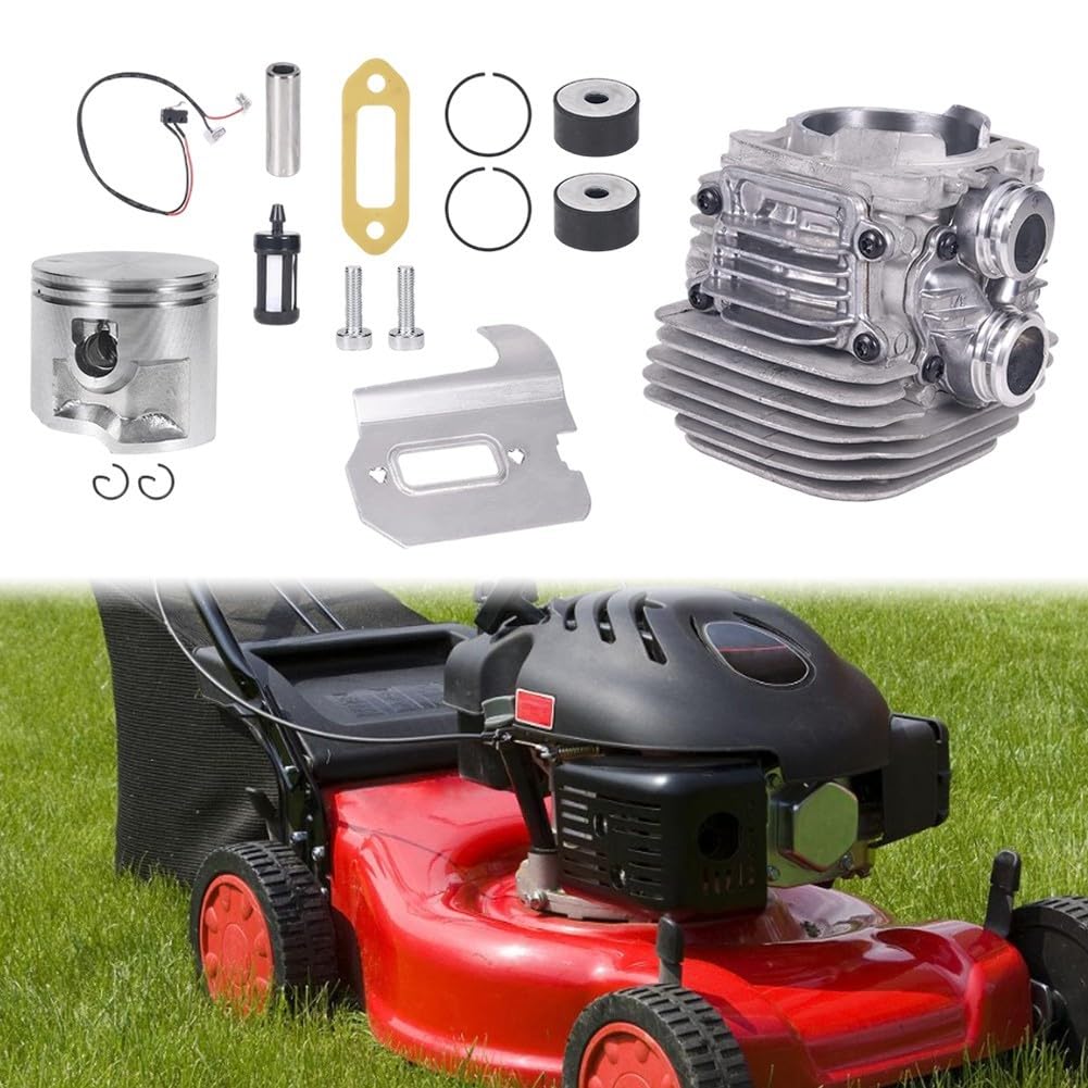 Kit de reconstrucción de cilindro de motor, para TS410 TS420 compatible con 4238 020 1202 4223 020 9400 incluye juego de filtro de aceite de junta de revestimiento de pistón