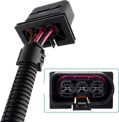 Miniatura 6 de WEDOAUTO Ventilador de refrigeración del radiador del motor derecholado del pasajero para Audi TT 00-02, para TT Quattro 00-06, para Volkswagen