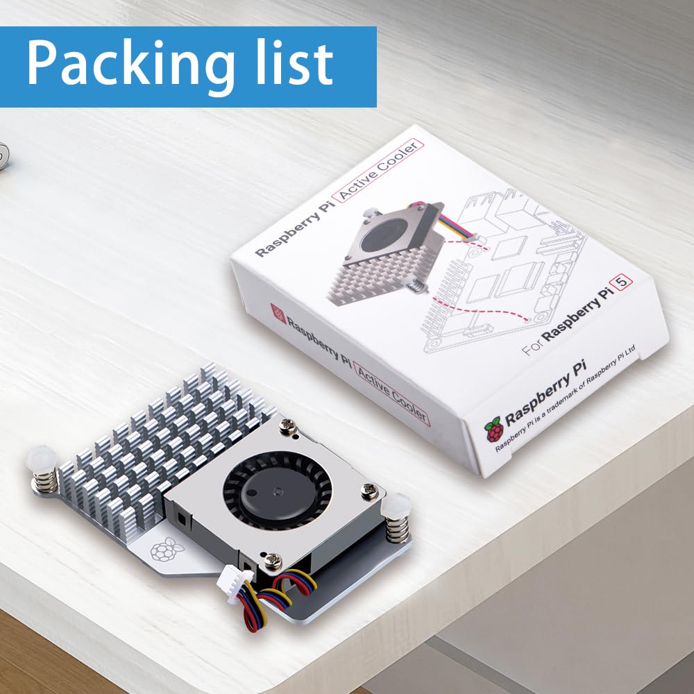 Amazon.co.jp: GeeekPi 公式 Raspberry Pi 5 用アクティブクーラー
