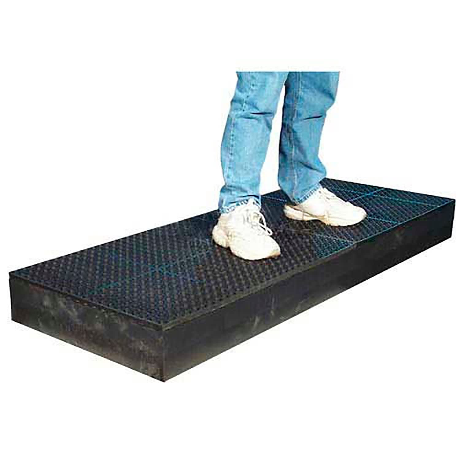 Anti Fatigue Mat by Structural Plastics Corp. – Rubber, Black, Model M23780535341