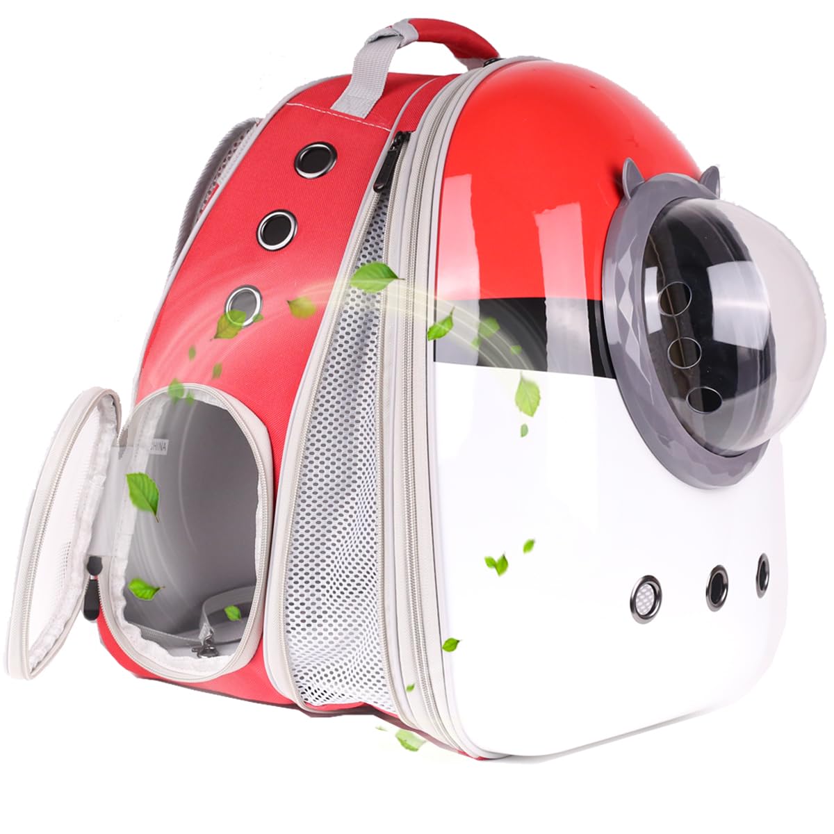 Zaino anteriore espandibile per gatti grande zaino per gatti fino a 9,1 kg, zaino per gatti, gattini piccoli cuccioli, zaino a bolle per gatti approvato dalle compagnie aeree, zaino per astronauta