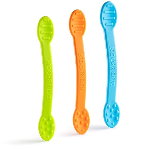Miniatura 9 de Special Supplies Duo Spoon - Herramientas de terapia motora oral, paquete de 3, estimulación texturizada y tratamiento de entrada sensorial para