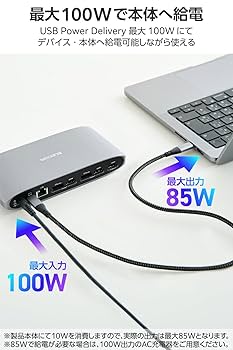 Amazon.co.jp: エレコム ドッキングステーション 13in1