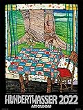 hundertwasser kalender 2017  Großer Hundertwasser Art Calendar 2022: Der Klassiker