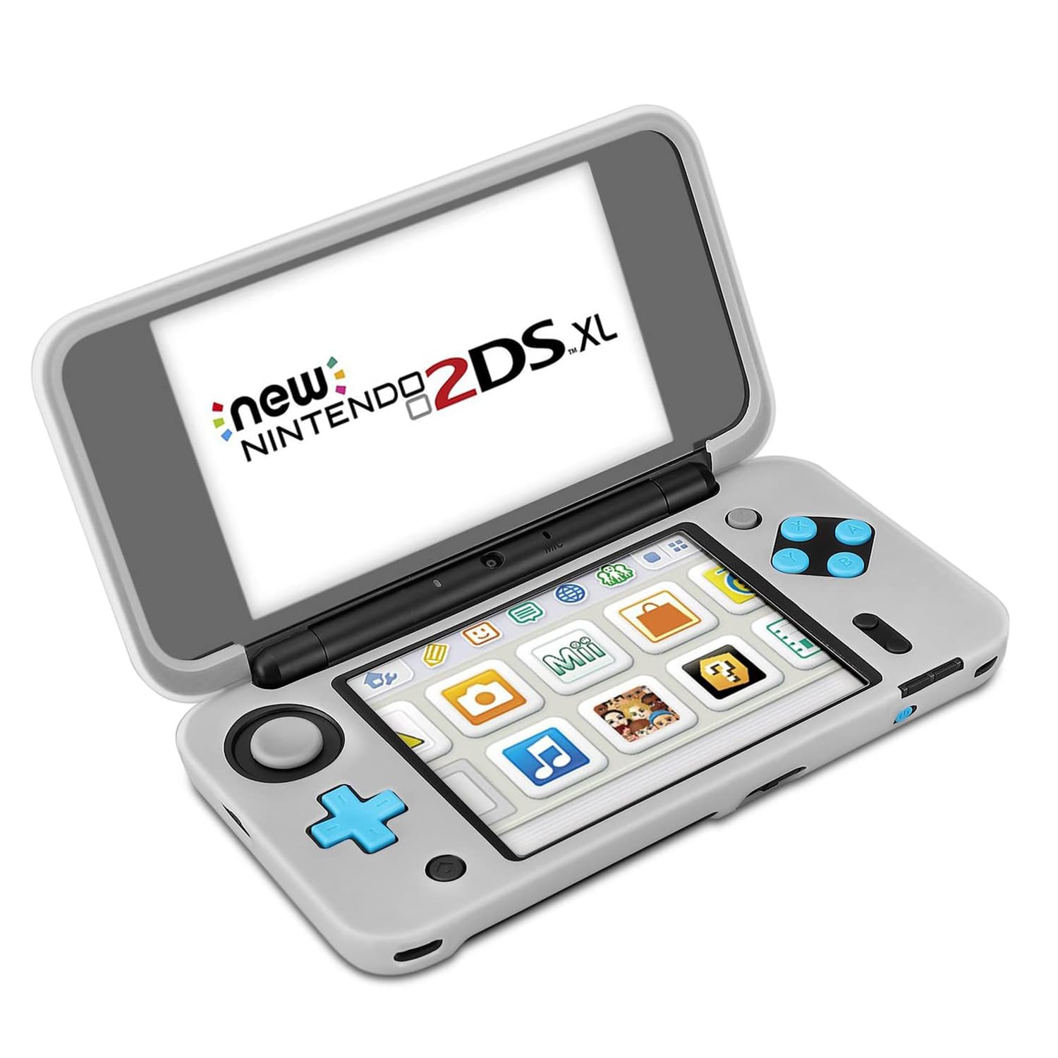 yufulai New 2DSLL用プロテクト ケース シリコン保護 カバー for New 2DSLL (White)