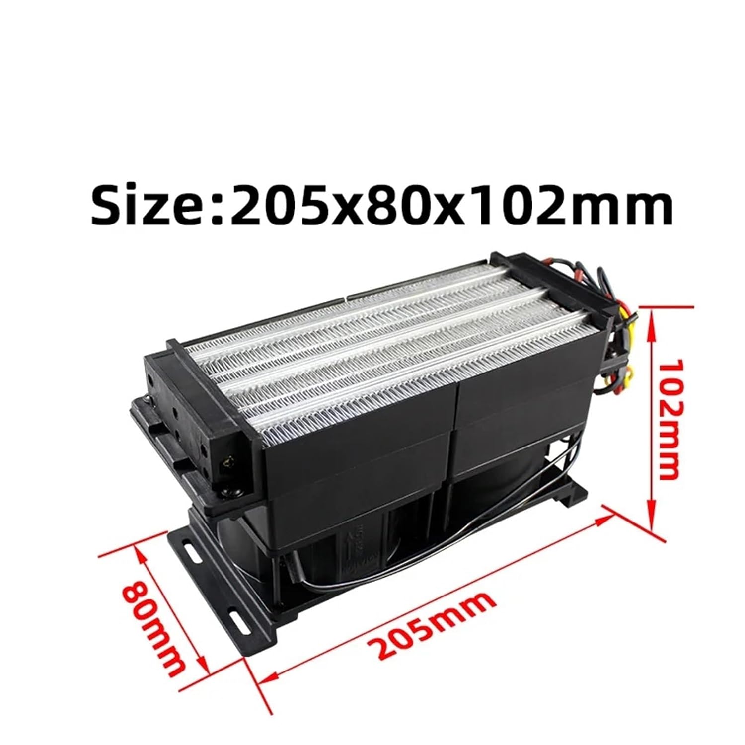 750W 1000W 220V Heater with Fan Electric Heating Element Ceramic Constant Temperature Incubation Accessories(220V 1000W)