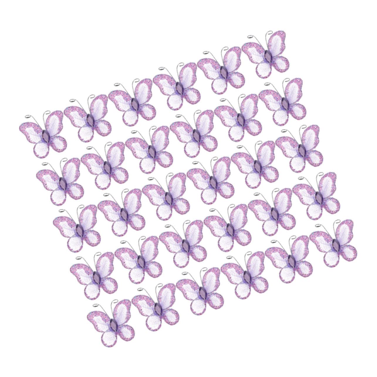OSALADI 240stücke Schmetterlinge Wanddekorationen Drahtgewebe Mit Für Hochzeiten Und Bastelarbeiten Romantische Und Deko Für Zuhause