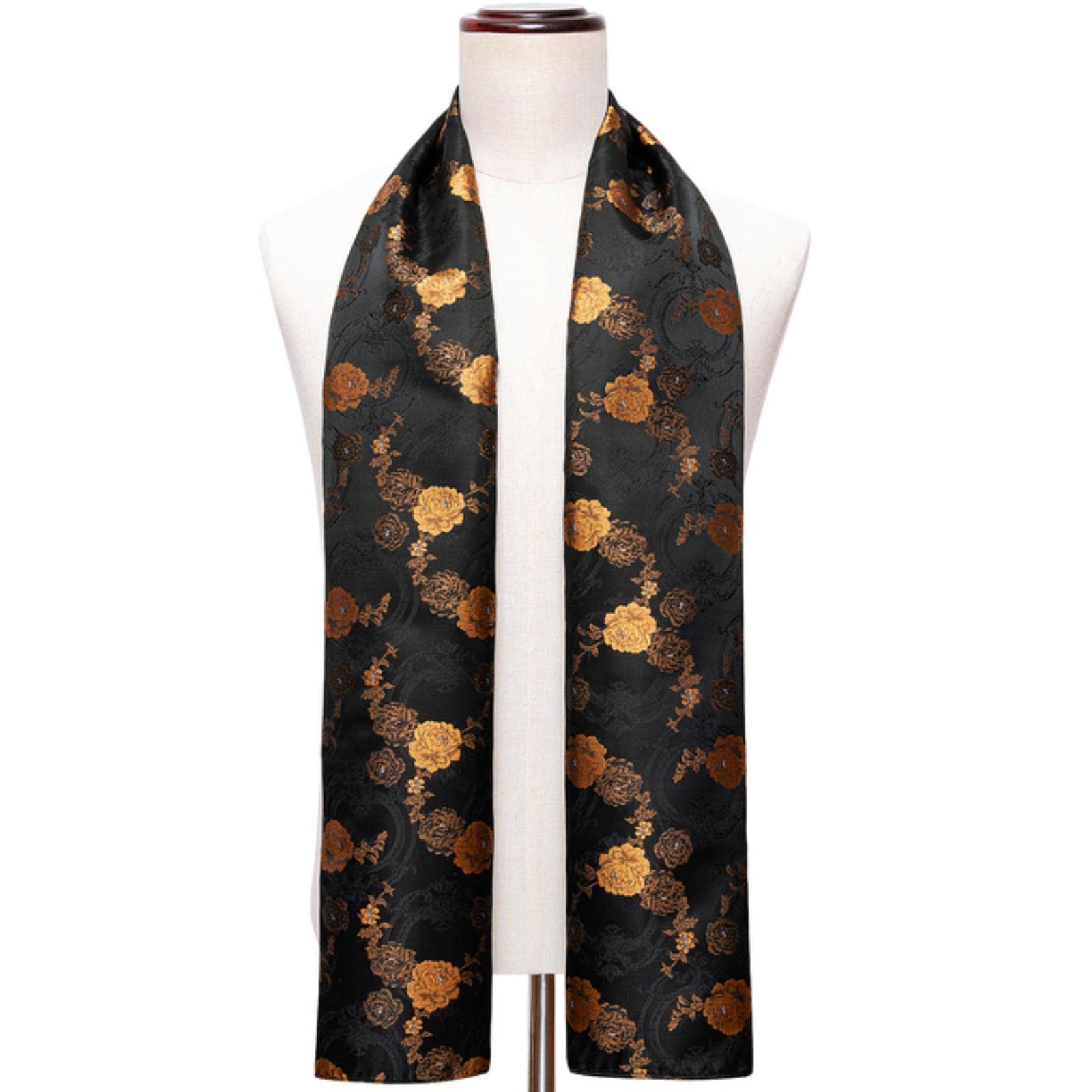 Genérico Bufanda para Hombre, De Jacquard De Seda, Multiusos, Apta para Todas Las Estaciones, Un Regalo Estupendo (Sw One Thousand Thirteen)