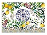 Michel Design Works Turkish Cotton Placemats, Set of 4, Tuscan Grove