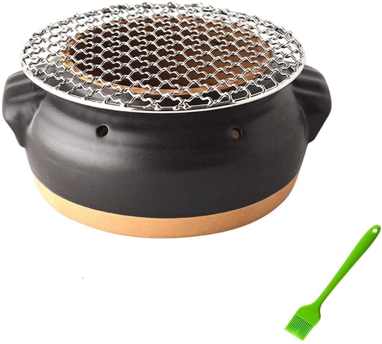 Piekarnik do grillowania domowy grill węglowy Grill mały kryty piec na zewnątrz siatka pieczenia koreański przenośny węgiel drzewny,Grill ogrodowy