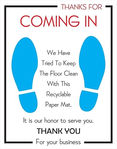 Alfombrillas de papel resistentes para automóviles - Alfombrillas desechables para automóviles - Protector desechable para piso de automóvil -