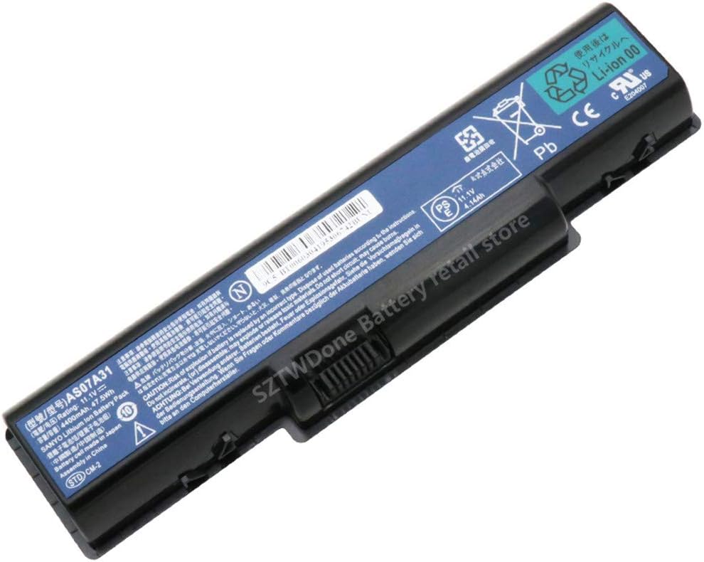 互換 適用の AS07A31 47.5Wh/4400mAh 対応 For AS07A31 4710 4720 4730 4736Z