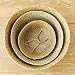 SODIAL Seagrass cesta de cesteria de mimbre plegable colgante maceta de flores...