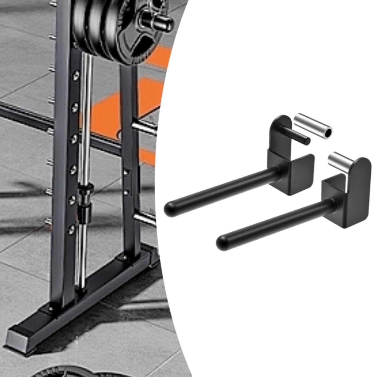 2 Soportes para Discos de Pesas, Prácticos para Guardar Discos de Pesas en El Soporte para Sentadillas.