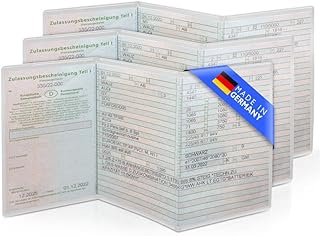 Creative Fox Vehicle Registration Certificate Covers - Parent, transparent, Minimalist