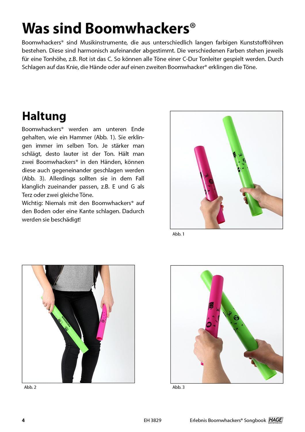 Erlebnis Boomwhackers® Songbook (mit MP3-CD): 10 moderne Songs in verschiedenen Stilrichtungen. Ohne Vorkenntnisse Boomwhackers® spielen - Fu¨r alle Altersstufen!