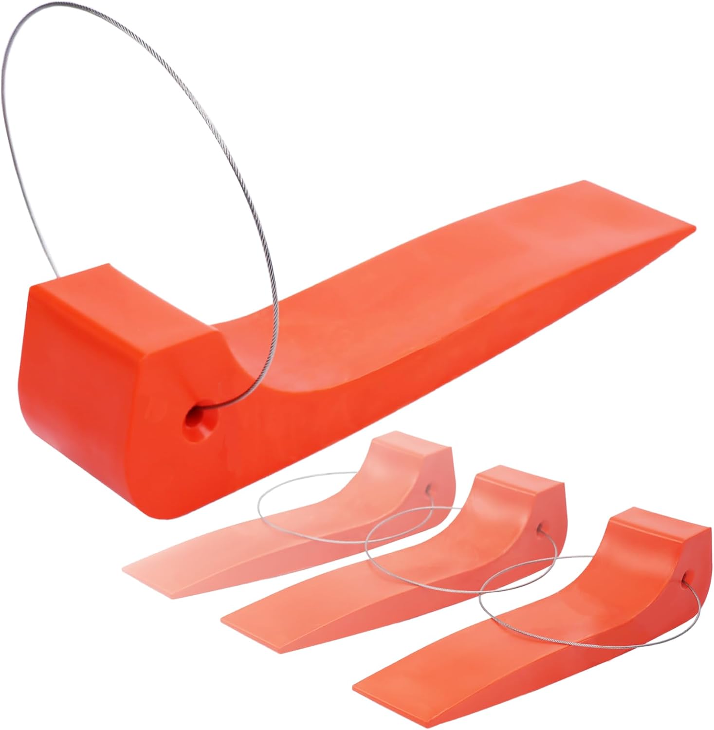 Heavy-Duty Tire Skates for Tow Truck Accessories,4 Pack,4,000 lb Working Load Limit,Orange