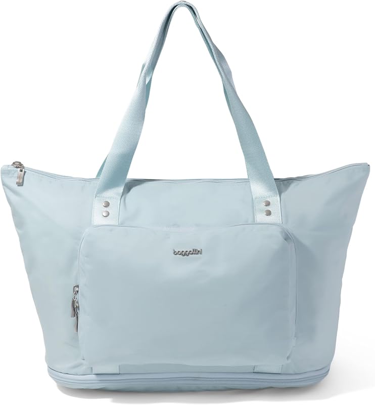 Bolsa de viaje ligera y expandible de 22" plegable compacta de nailon lavable de fin de semana con funda de equipaje