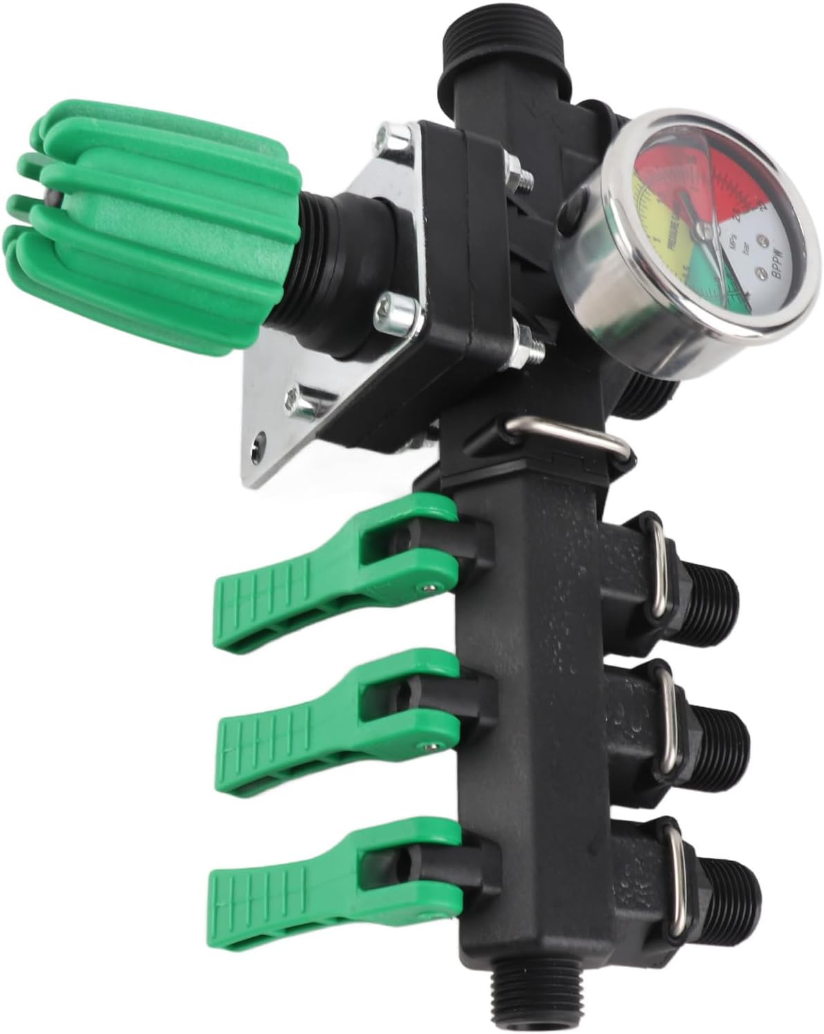 Fimco Sprayer Parts, Sprayer Control Valve, Water Agricultural Sprayer with Control Shut off Valve & 3 Way Water Splitter, Suitable for Animal Husbandry and Aquaculture