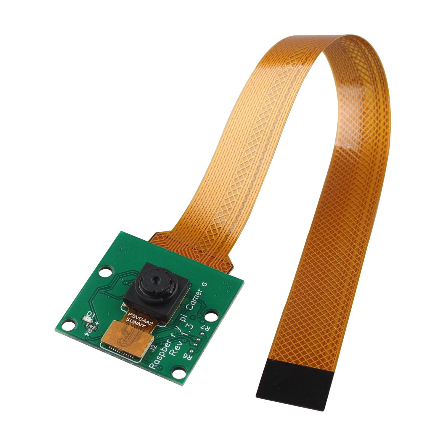 ZDE 5MP 1080p Mini Camera Module Webcam Video Camera Module Support OV5647 Sensor Compatible with Raspberry Pi 5/4B/3B+/3B/2B/Zero w/2w