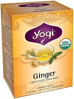 Yogi Yogi Herbal Tea Ginger Carton, 16 Count