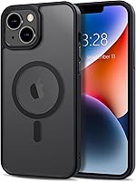 Vista 196 de Anuck - Funda magnética para iPhone 11 compatible con MagSafe, carcasa trasera mate translúcida dura, borde de TPU, delgada, resistente a impactos